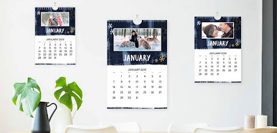 A selection of calendars from Truprint