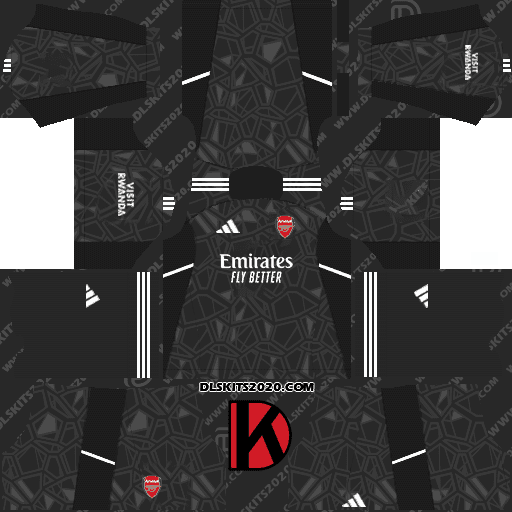 FC Arsenal Kits 2022-2023 Leaked For Dream League Soccer Kits 2019 (Goalkeeper Third)