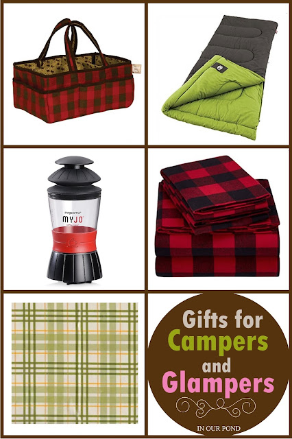 Gifts for Campers and Glamper: a gift guide from In Our Pond