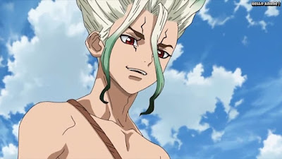 ドクターストーンアニメ 1期8話 石神千空 Ishigami Senku CV.小林裕介 Dr. STONE Episode 8