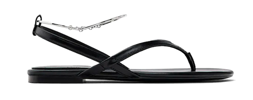 massimo dutti anklet sandals