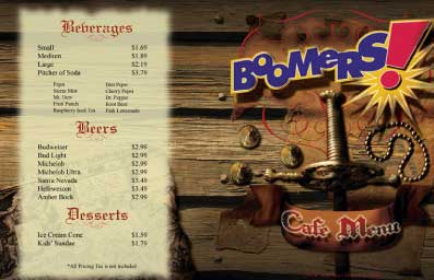 ejemplos de menu de restaurantes