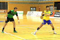 Partido entre el Balonmano Barakaldo y Beti Onak