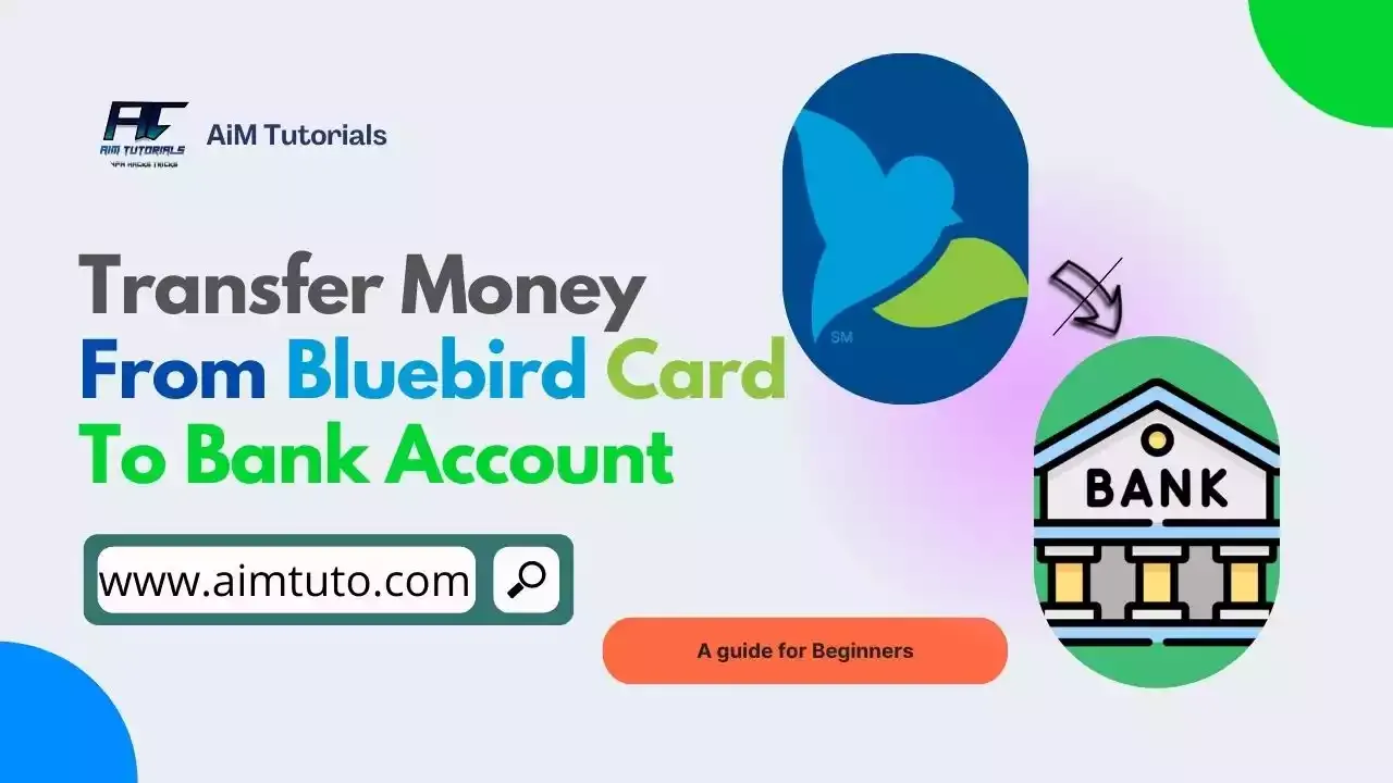 transfer money from bluebird to bank account