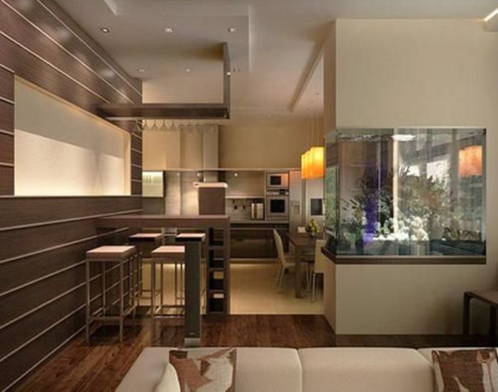 Design Rumah Idaman 10 Model Partisi Ruang Aquarium  Terbaik