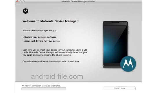 Download Motorola Device Manager