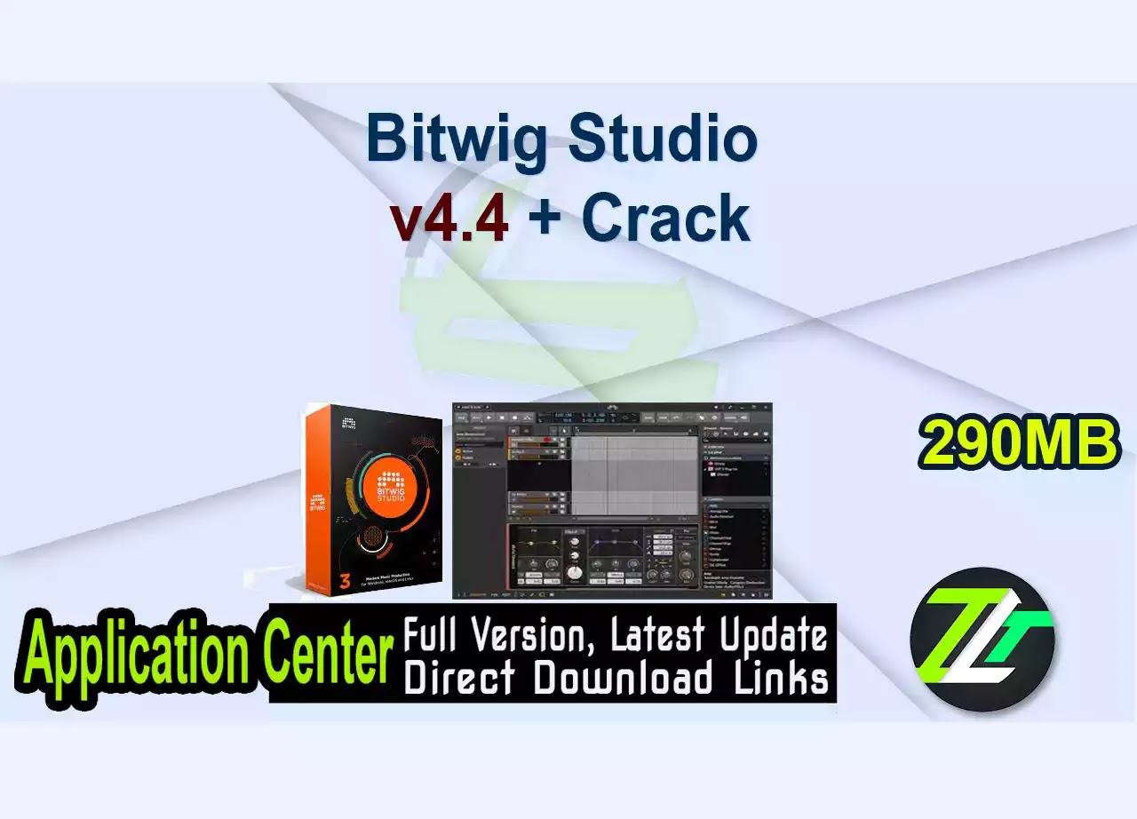 Bitwig Studio v4.4 + Crack