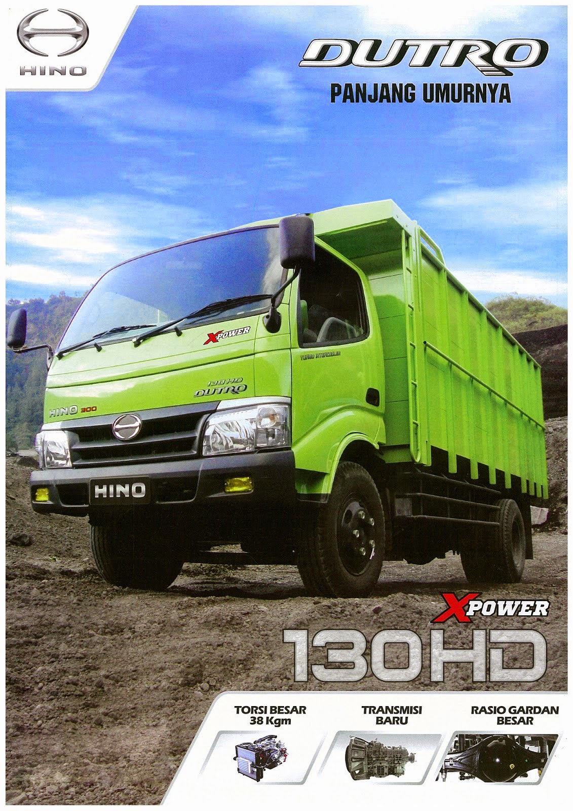 HINO DUTRO 130 HD  X POWER