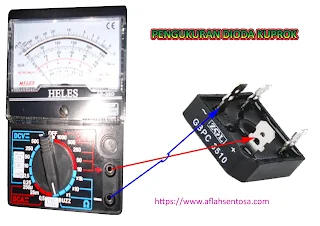 Cara Mudah Mengukur Dioda Kuprok