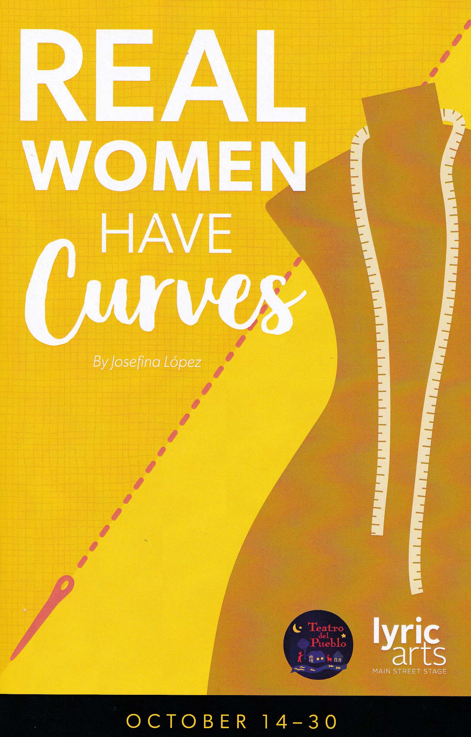 Cherry and Spoon: Real Women Have Curves at Lyric Arts, a co-production  with Teatro del Pueblo
