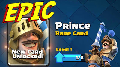 Cara Mendapatkan Gold dan Card Epic Clash Royale