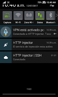 internet gratis android http injector tigo