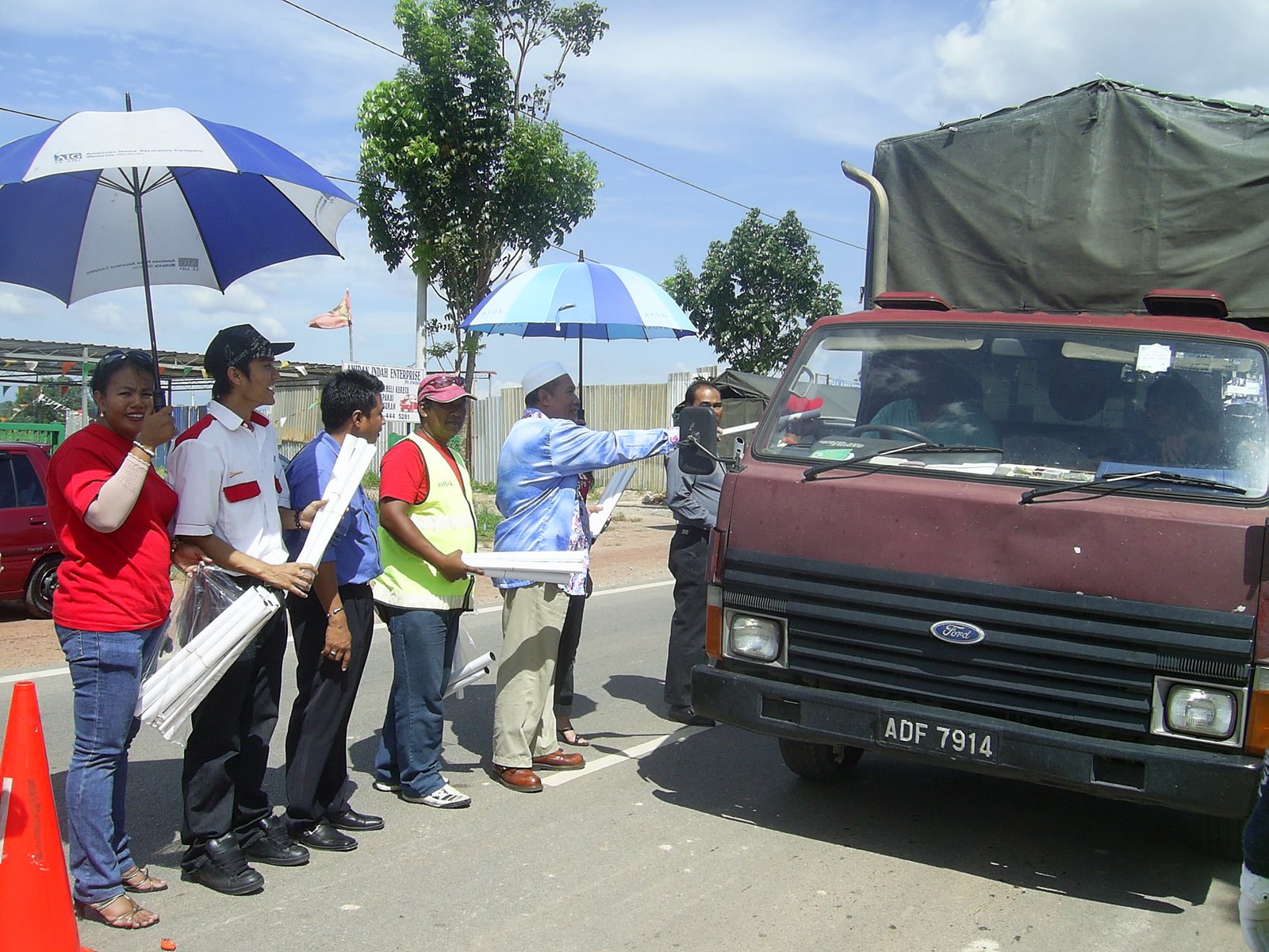 kempen Anti dadah di sekitar Bandar Sungai Petani