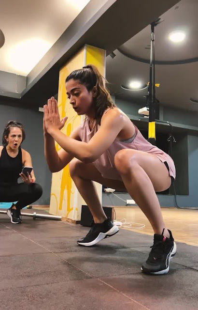 Rashmika Mandanna Workout