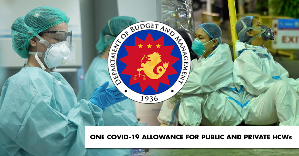 One Covid Allowance or OCA for health workers