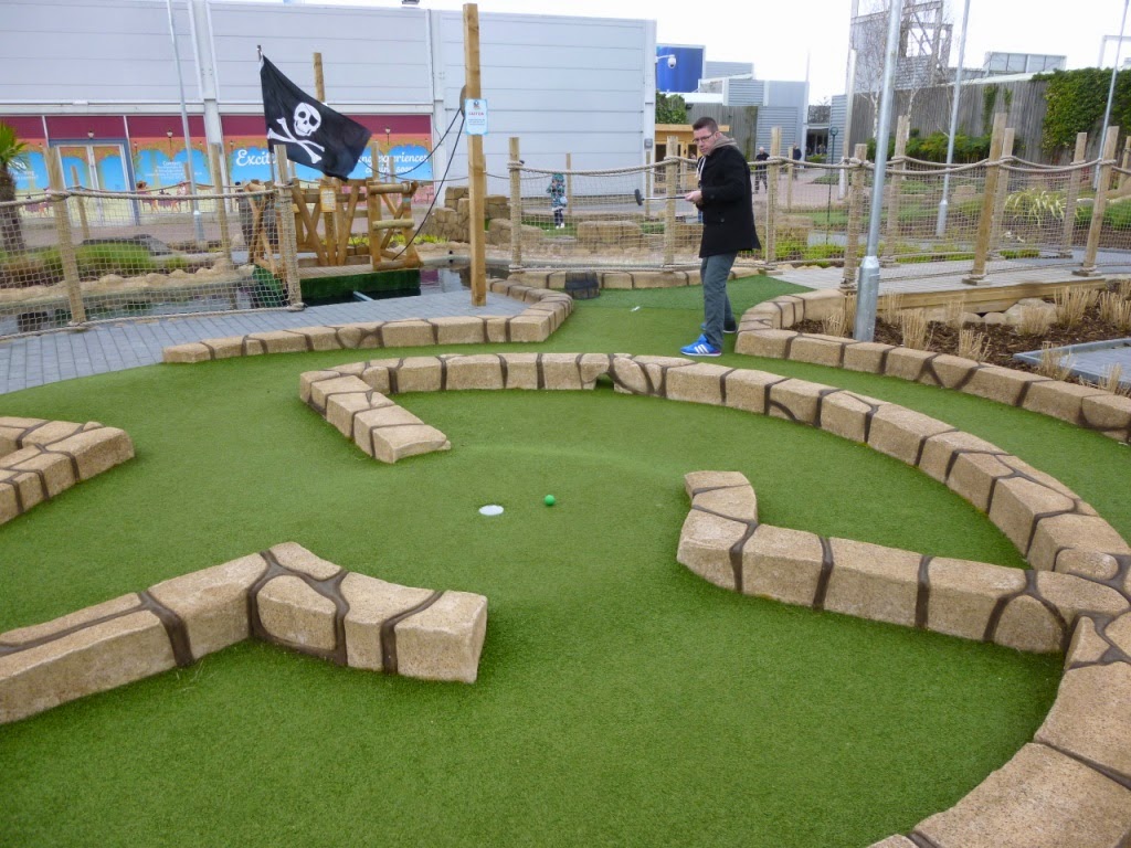 Pirate Island Adventure Golf at the Junction 32 Outlet Shopping Centre