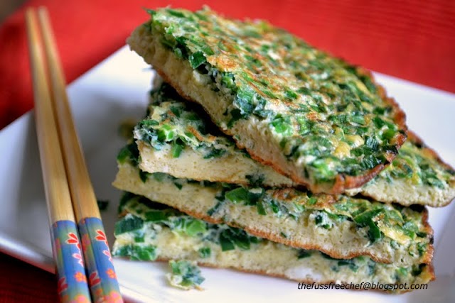 Chives Omelet