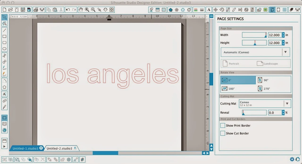 Silhouette Studio, blue line, spell check, Silhouette tutorial