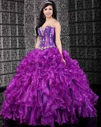 Purple Wedding Dresses with Color