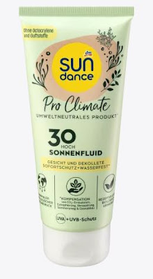 Crema solare SPF30 sundance Pro Climate dm Markt: raggi UVA e UVB