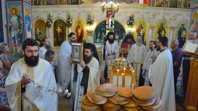 Εορτασμός Αγίου Παντελεήμονος στην Παλαγία Αλεξανδρούπολης