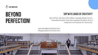Why approach academic writerz for sop services in India
