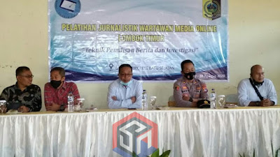 Tingkatkan Kualitas Berita, FWMO Lotim Gelar Pelatihan Jurnalistik 