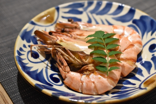 ブラックタイガーの醤油焼き