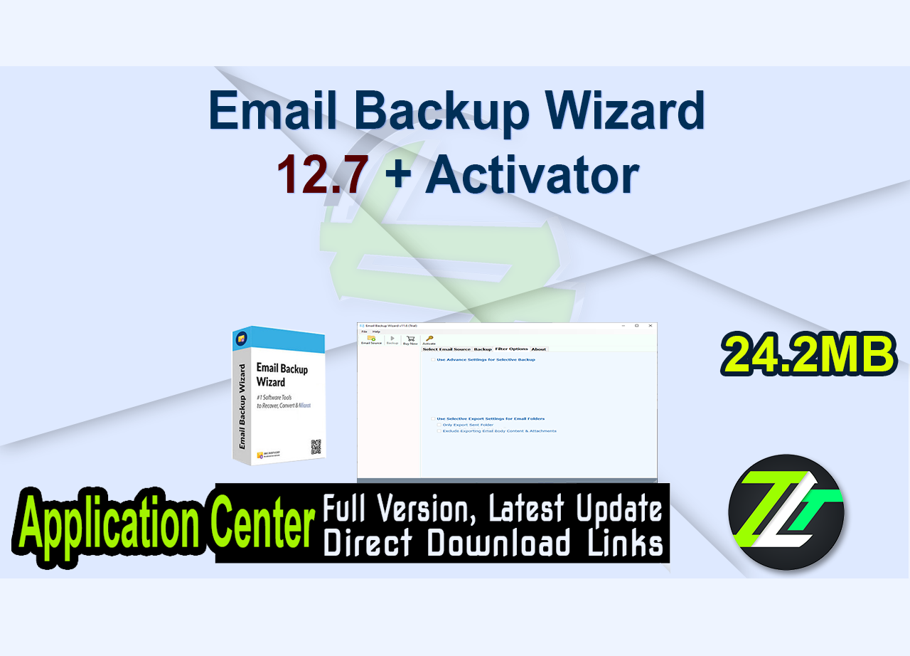 Email Backup Wizard 12.7 + Activator