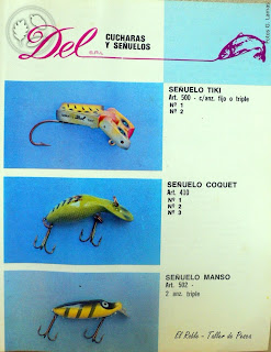 el roble taller de pesca señuelos del argentina del argentinian fishing lures 