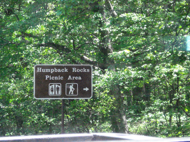 sign for humpback picnic area