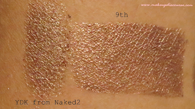 Urban Naked Dupe in Freedom Makeup Jewels and Romance Palette