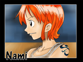 nami buka baju x chan one piece wallpaper