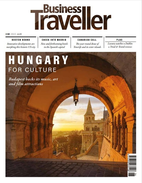 Ấn phẩm tạp chí Business Traveller vào tháng 6/2022