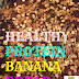 Healthy protein banana bread