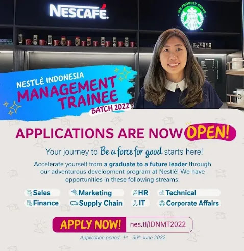 Lowongan Kerja Management Trainee di Nescafe