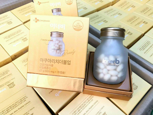 Viên uống cấp nước và Collagen Innerb Aqua Rich Hàn Quốc