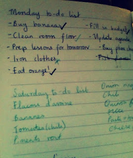 A peek at my to-do list. You're welcome!