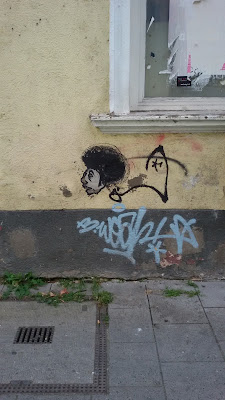 Streetart, Graffiti, Urbanart, Wuschelkopf, Westendstraße, München