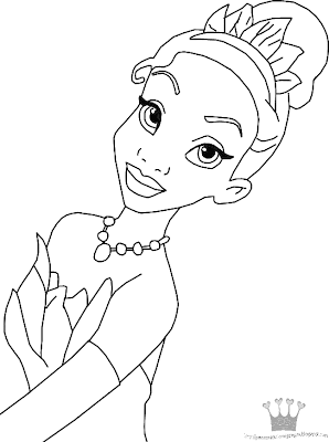 Disney Princess Coloring Pages on Beautiful Princess Coloring Pages