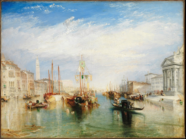William Turner -Venecia desde el pórtico de la Basílica de Santa Maria della Salute - ca. 1835