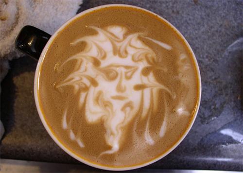 Delicious Coffee Latte Art - Too Beautiful to Drink Foam Cream