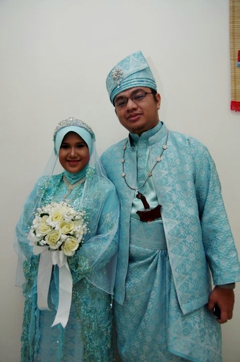 Tiffany Blue Wedding Nurul Nuzul's Reception Theme Tiffany Blue