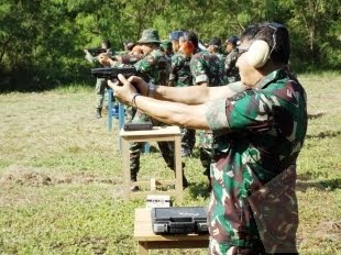 Tingkatkan Keahlian Dan Ketangkasan Prajurit Dengan Latihan Menembak