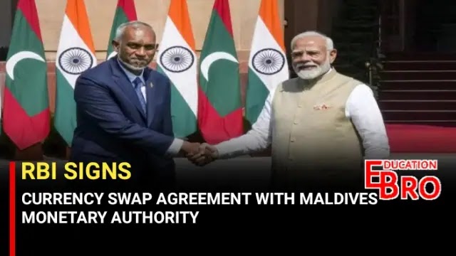 RBI signs Currency Swap Agreement with Maldives Monetary Authority