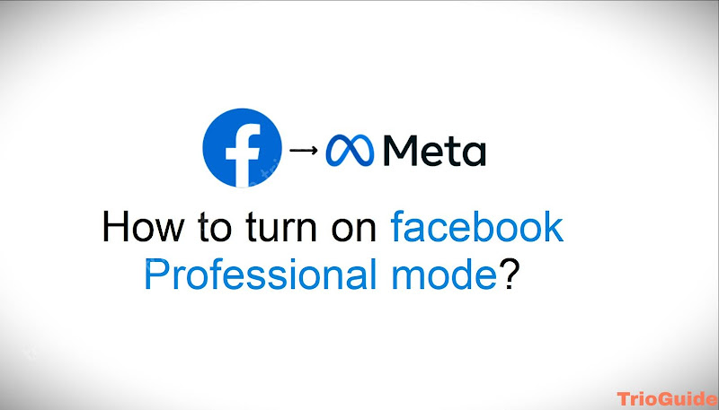 How to Turn on Facebook Professional Mode 2023
