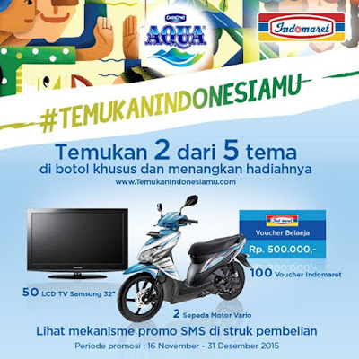 Info Promo - Promo Aqua Indomaret Temukan Indonesiamu