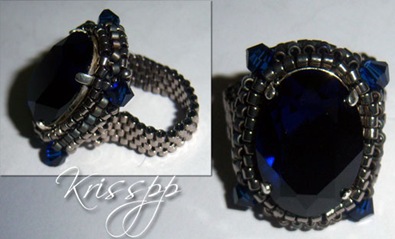 anillo felixia azul