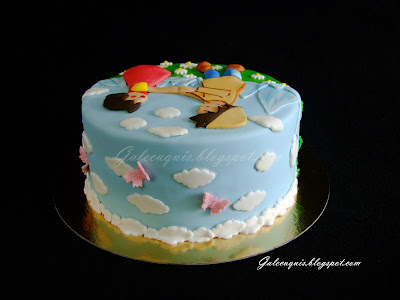 Tarta de fondant Heidi