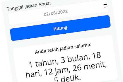 Kalkulator Tanggal Jadian: Alat Hitung Hari Jadian Online